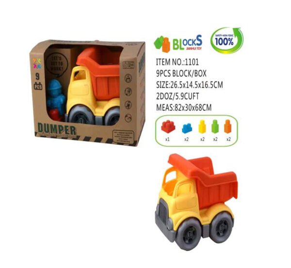 1101-2 Eco Friendly Dumper Bricks Vehicle