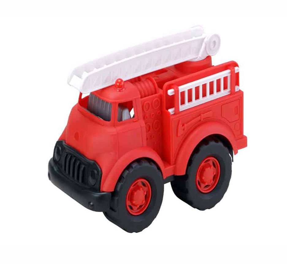 Eco Friendly Fire Engine Bricks Vehicle | Rollup Kids Brand