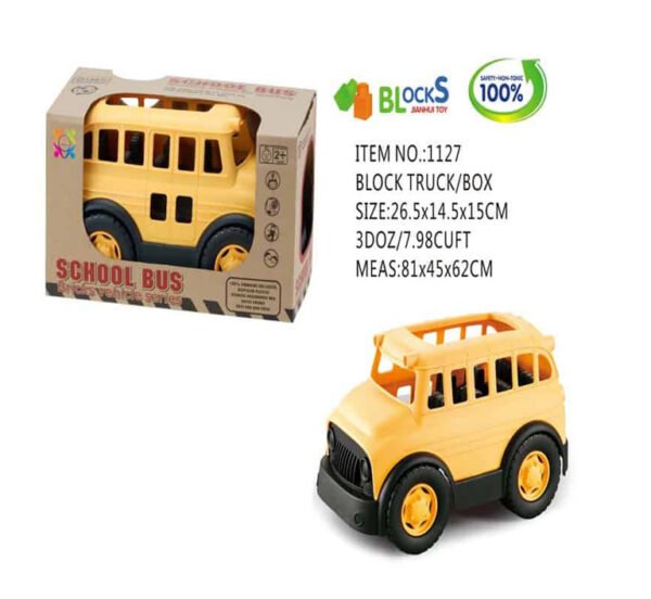Eco Friendly School Bus Bricks Vehicle