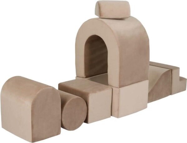 1200x918 Misioo Foam Playset Castle Gold Velvet with 150 Balls