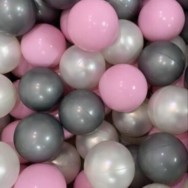 2 Misioo Girlish Pool Balls Set 150pcs - (Pink,Silver,Pearl)