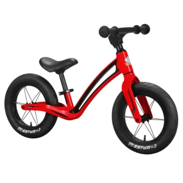 M-F805 Red Montasen 14'' Magnesium Kids Balance Bike with Brake - Red