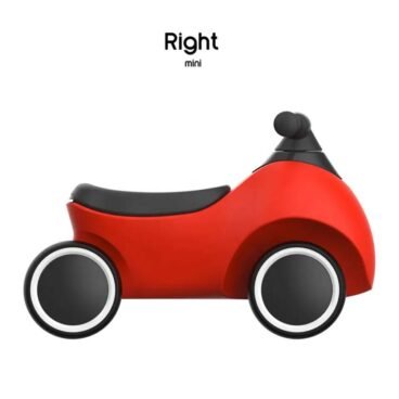 Right Montasen Ride On Push Along Car with Trailor