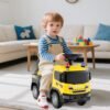 71bS9QtWxQL._AC_SL1500_ Licensed Scania Kids Ride-On Truck – Yellow Push Along Car (18+ Months)