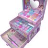 039301079064 Three Layer Princess Cosmetic Set Pretend Play Makeup Kit for Kids