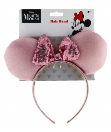 2026-02-14 112000 Disney Minnie Mouse Pink Hair Band (3+ Years)