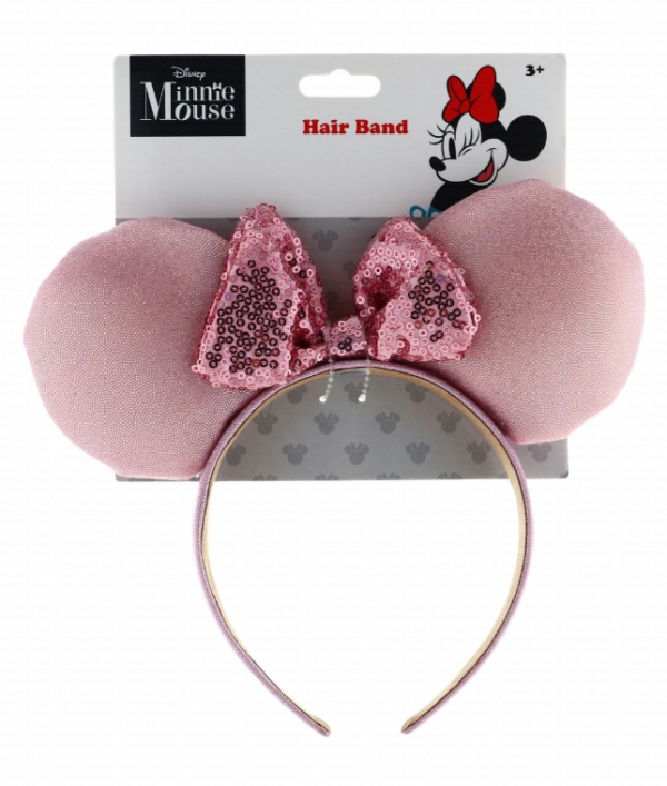 2026-02-14 112000 Disney Minnie Mouse Pink Hair Band (3+ Years)