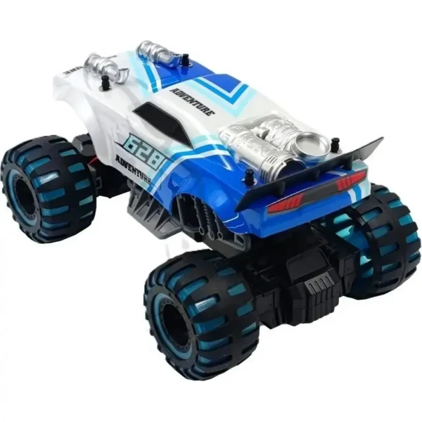 Monster 221 Remote Control Car with Forward, Backward, Left, Right, Stop & LED Lights - Ages 6+