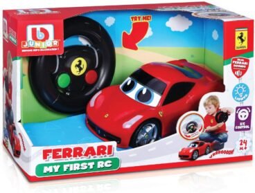 4893998910033 Ferrari My First RC 458 Italia Remote Control Car for Kids Racing Fun and Learning Play