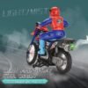 616JULA4wiL._AC_ Crazon 1:10 RC Motorcycle Toy Remote Control Lights Spray Fun Gift for Kids 6+
