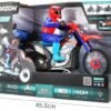 61UYKaTQSIL._AC_ Crazon 1:10 RC Motorcycle Toy Remote Control Lights Spray Fun Gift for Kids 6+