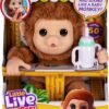 630996265581 Little Live Pets My Baby Monkey Plush Interactive Toy for Kids ? Sounds, Reactions & Nurturing Play