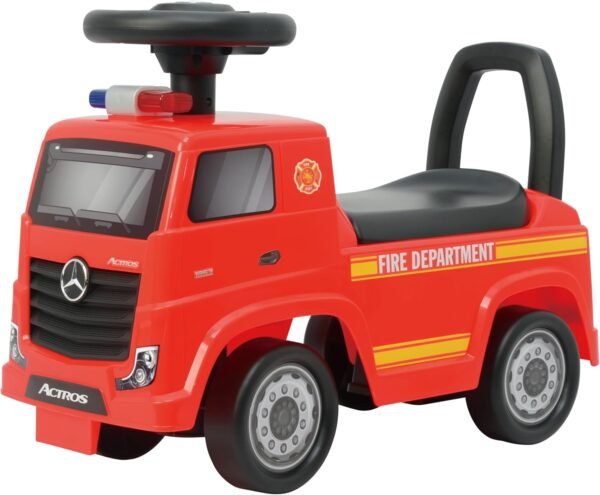 714VNeCMo3L._AC_SL1500_ Mercedes Benz Actros Ride On Fire Truck Push Car Licensed with Sounds for Kids 2 to 6 Years