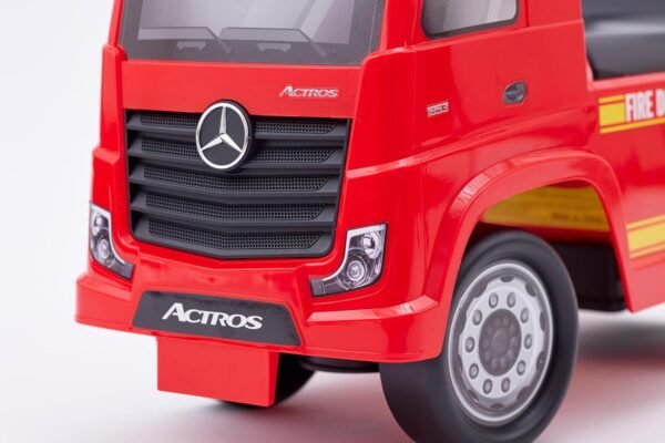 71Xhr6kIvSL._AC_SL1500_ Mercedes Benz Actros Ride On Fire Truck Push Car Licensed with Sounds for Kids 2 to 6 Years