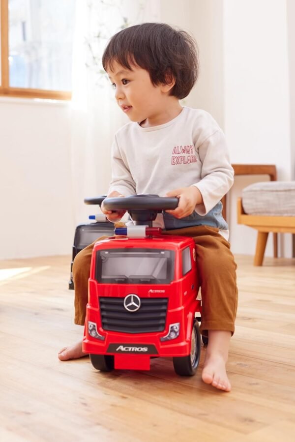 71+dp8CVtKL._AC_SL1500_ Mercedes Benz Actros Ride On Fire Truck Push Car Licensed with Sounds for Kids 2 to 6 Years