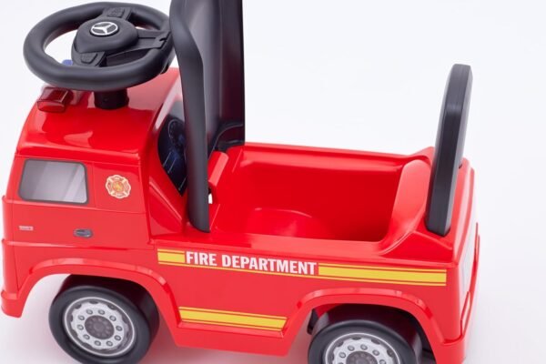 71uH94F9CfL._AC_SL1500_ Mercedes Benz Actros Ride On Fire Truck Push Car Licensed with Sounds for Kids 2 to 6 Years