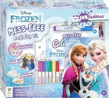 759245816975 Disney Frozen Mess Free Color Burst Kit Creative Art Toy for Kids