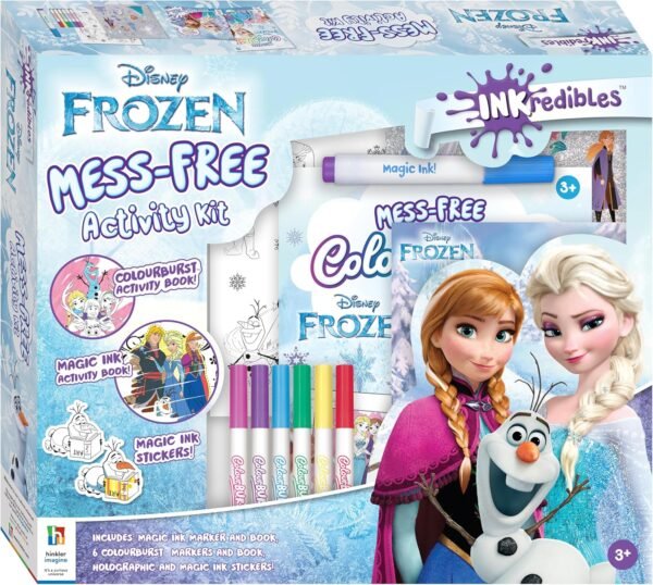 759245816975 Disney Frozen Mess Free Color Burst Kit Creative Art Toy for Kids