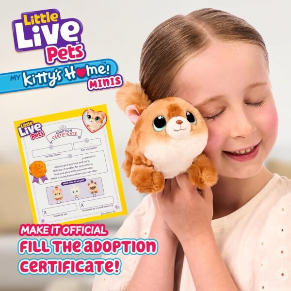 81UnD34hAYL._AC_SL1500_ Little Live Pets My Kitty's Home Minis Playset – Surprise Plush Kitten House Toy for Kids