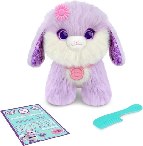 81cYlynsuQL._AC_SL1500_ Scruff A Luvs Series 2 Bunny Rescue Pet Interactive Toy for Kids Age 3 Plus