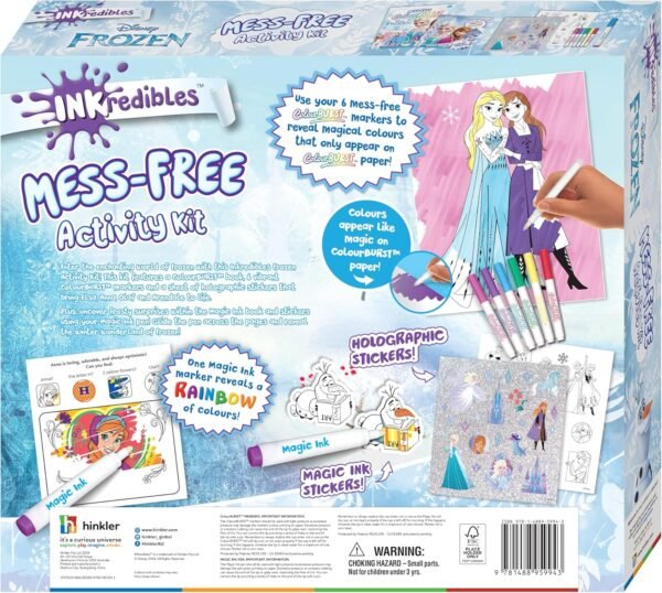 91-GpQtdsiL._AC_SL1500_ Disney Frozen Mess Free Color Burst Kit Creative Art Toy for Kids