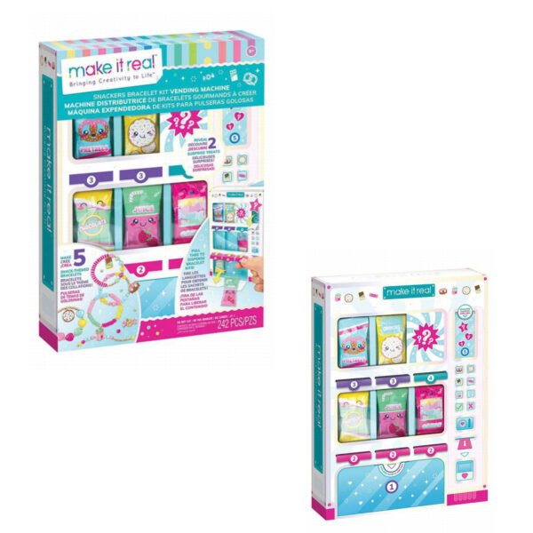 New Project (30) Make it Real Snackers Bracelet Vending Machine DIY Kit (8+ Years)
