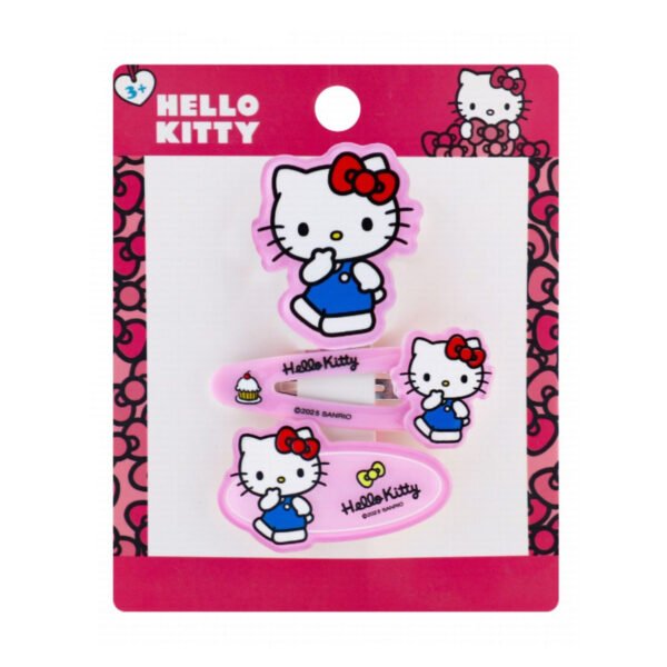 New Project (30) Hello Kitty Pink Hair Accessories Set (3+ Years)