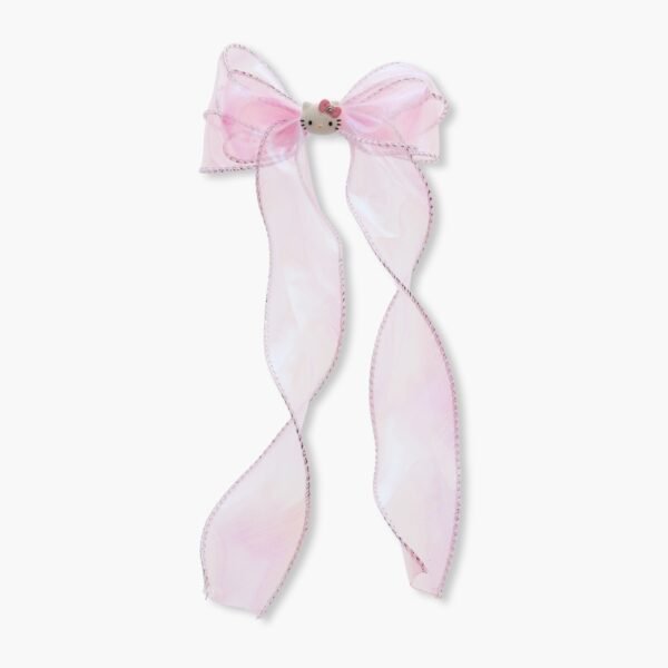 image (19) Hello Kitty Hair Clip - Bow(Pink)