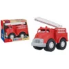 City Truck Fire Truck Toy with Rotating Ladder and Removable Side Ladders Age 1 - 5