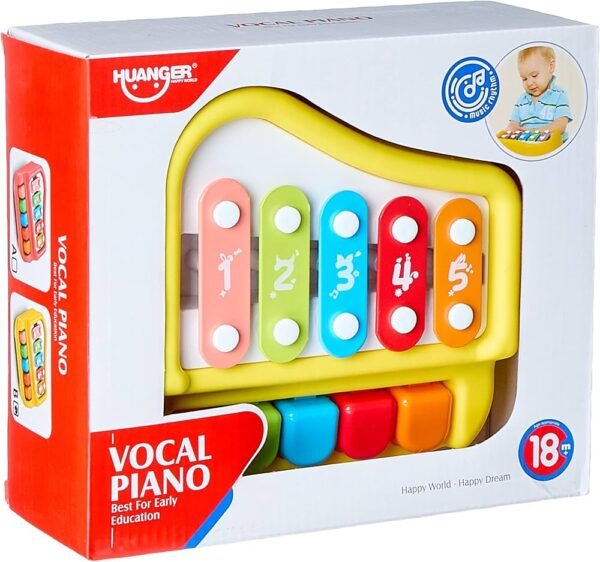 2020121542584-3 The Toys Home Musical Toy – 2-in-1 Vocal Xylophone & Piano Keyboard, Educational Music Toy for Toddlers & Children