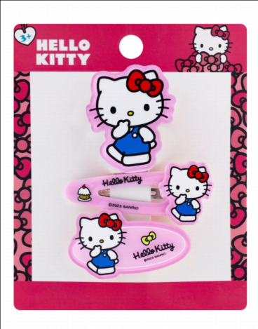 Hello Kitty Pink Hair Accessories Set (3+ Years)