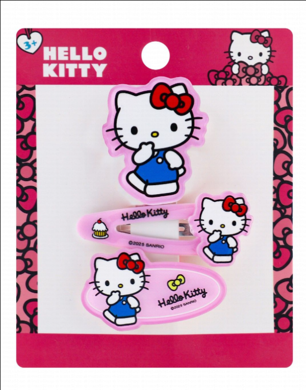 2026-01-30 161751 Hello Kitty Pink Hair Accessories Set (3+ Years)