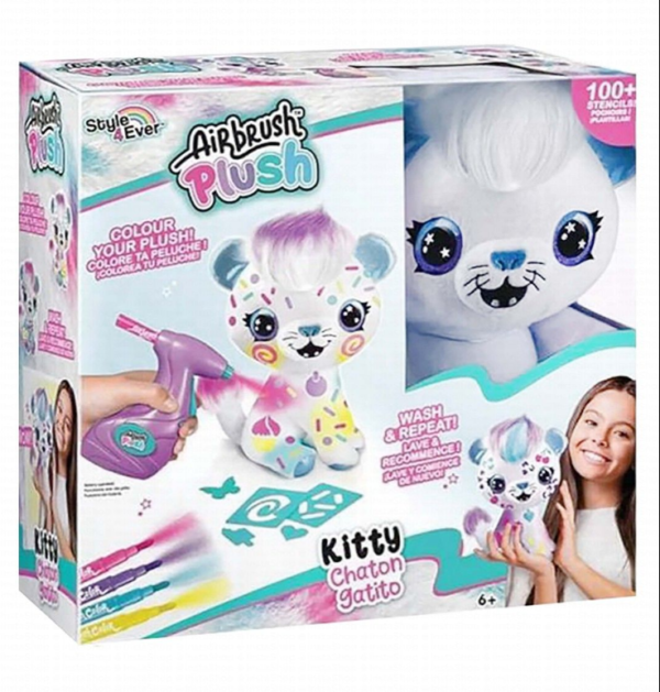 2026-01-30 165708 Airbrush Plush Kitty Art Set (6+ Years)