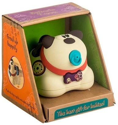 44302997 Slitherin Lucky Puppy Infant Rattle Toy – Cute Puppy Toy with Bell Sound