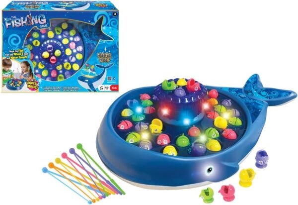 61Hzw424pDL._AC_SL1000_ Merchant Ambassador Magical Whale Fishing Game – LED Lights & Music (Age 3+)