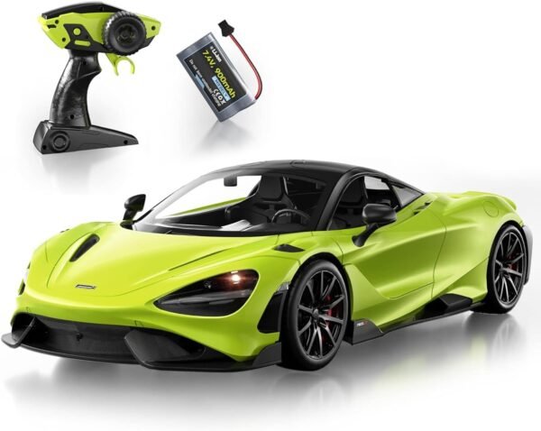 61U7qhWtOlL._AC_SL1500_ McLaren 765LT RC Car Kids Toy (1:12 Scale) – Officially Licensed Remote Control Car, 2.4GHz, 12km/h, Age 6+