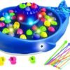 61YmKSxrvbL._AC_SL1000_ Merchant Ambassador Magical Whale Fishing Game – LED Lights & Music (Age 3+)
