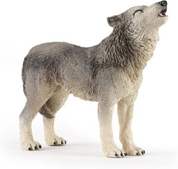Papo Howling Wolf Figurine