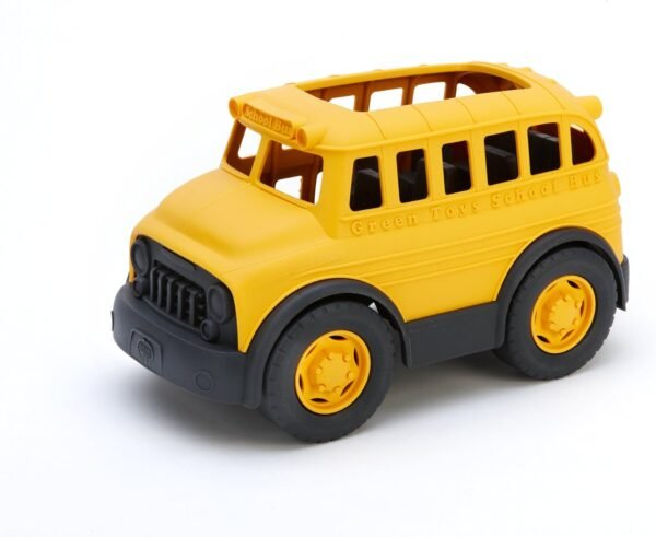 81Mz0opwxDL._AC_SL1500_ Green Toys School Bus Eco Friendly Recycled Plastic Toy for Kids Age 12M+