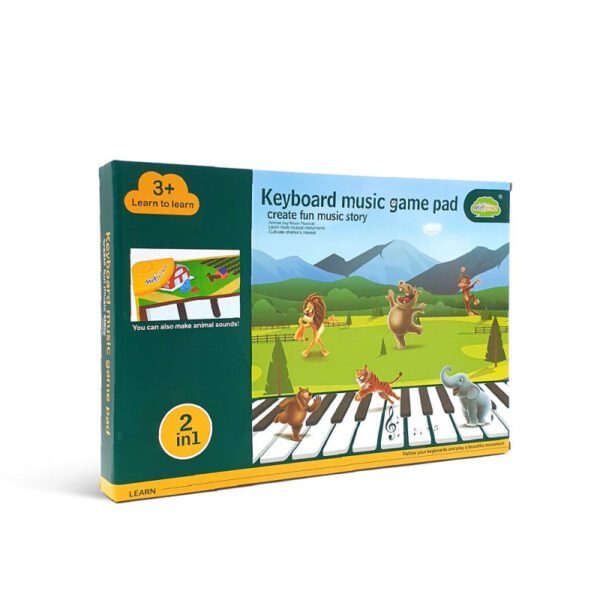 BE115024_800_800px Matterka 2 in 1 Music Keyboard & Game pad ( 3+ Years) with 8 Animal Sounds, Musical Keys & Learning Games