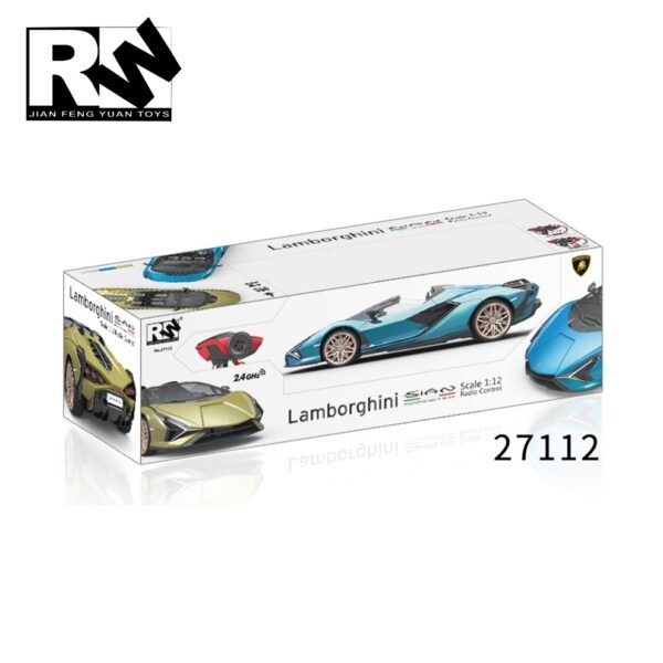 H0de99eee635d4781b9e7e543f6fc5bd7i Lamborghini Sián Roadster RC Car Kids Toy (1:12 Scale) – Officially Licensed Remote Control Car, 2.4GHz, Age 6+