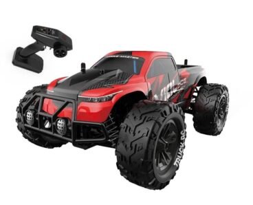 Ferocious RC 4WD Monster Truck Kids Toy 1:16, Remote Control 2.4GHz Off-Road Adventure Truck Age 6+