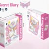 Habf647e8d5704dd490a70f8cdcb89d9cN Magic Unicorn Secret Diary Interactive Coded Lock Kids Journal Notebook With Pen