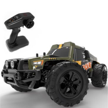 RC Monster Truck Kids Toy 1:16 Scale, 4WD Remote Control Car 2.4GHz RC Car with Shock Absorbers Age 6+
