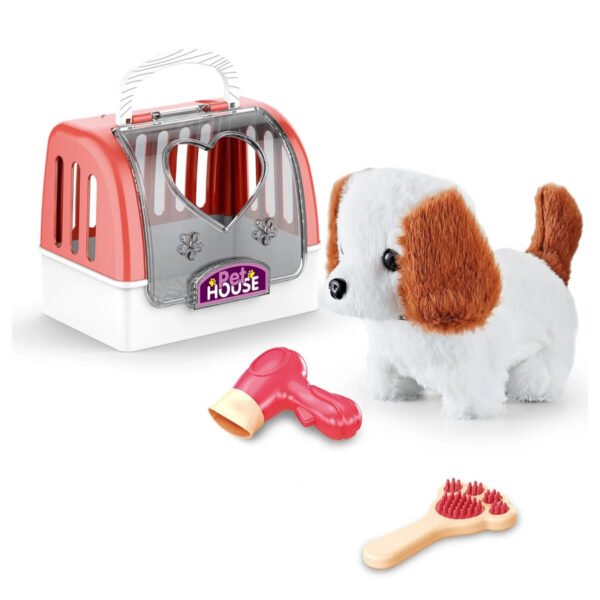New Project - 2026-01-23T122922.593 Cute Pet Electronic Walking Plush Dog Toy Set with Sound, Pet Carrier & Accessories Age 3+