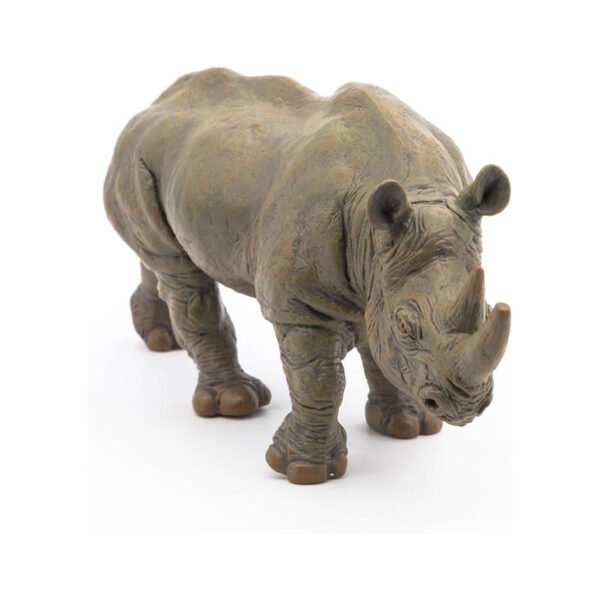 New Project (30) Papo Black Rhinoceros Figurine