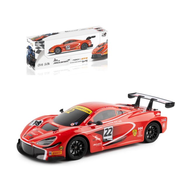 New Project (66) McLaren 720S GT3 RC Car Kids Toy (1:16 Scale) – Officially Licensed Remote Control Racing Toy, 2.4GHz, Age 6+