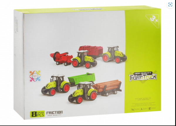Screenshot 2026-01-05 133408 High-Quality Farm Tractor Toy , Push & Go Friction Powered (Age 3+)
