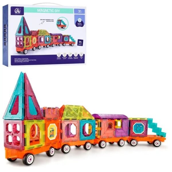 WhatsApp Image 2026-01-26 at 2.59.30 PM Magnetic DIY Train Building Tiles 71-Piece STEM Construction Set Creative Toy for Kids 3+