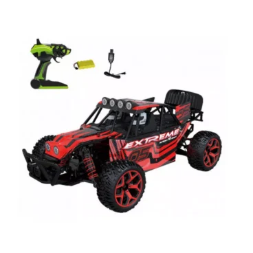 Extreme RC Buggy 4WD Remote Control Car Off-Road Vehicle 2.4GHz Red/Black